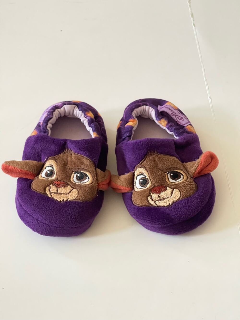 DISNEY WISH SLIPPERS PET GOAT PLUSH 3D PLUSHY